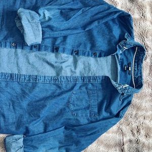 Jean Button Down Shirt